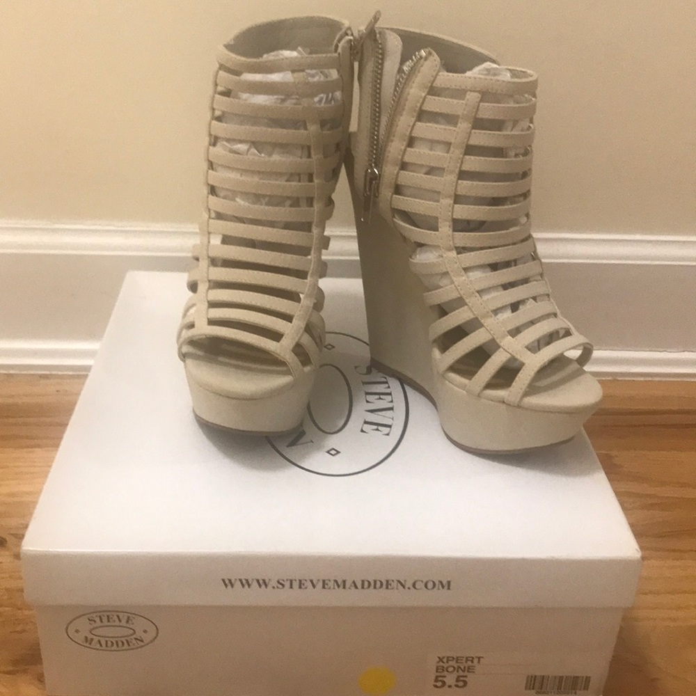 Xpert Bone Steve Madden Wedge Shoe